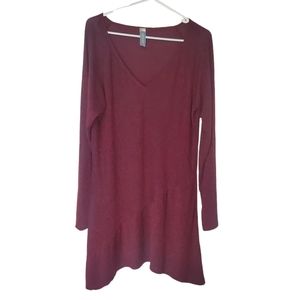 Maroon/Burgundy Women's Ashley Blue tunic size 2xl